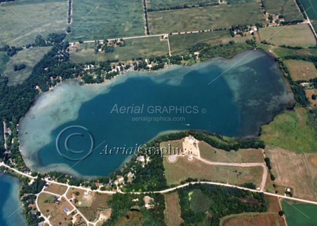 North Twin Lake in Lagrange County, Michigan